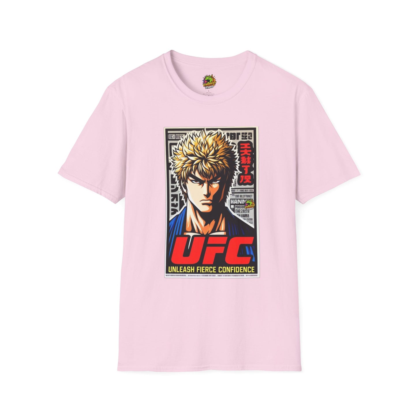 Tee - UFC T Shirt | Unleash Fierce Confidence | UFC Tee for Gym Inspired by Baki - custom-made. limited stock. Order yours now and stand out with this exclusive piece!