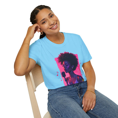 Whitney Houston Shirt - Elegant Performance - VibroPrint Studio