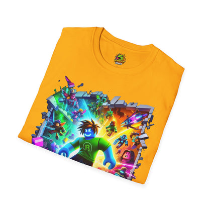 Cool - Roblox Adventure T-Shirt for Kids | Roblox Clothing for Boys & Girls | Trendy Roblox Graphic Tee | Cool Roblox Merch - premium material. perfect gift idea. Order yours now and stand out with this exclusive piece!