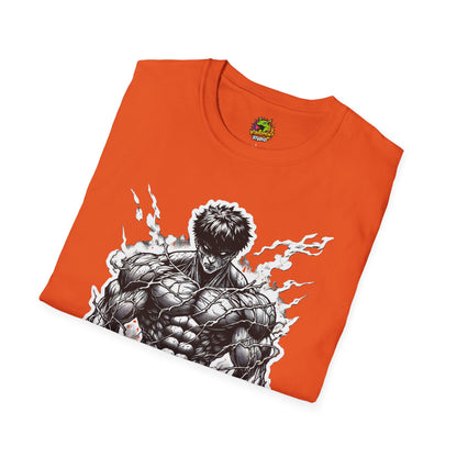 UFC T Shirt | Unleash Fierce Confidence | UFC Tee with Baki Anime Inspiration for Athletes