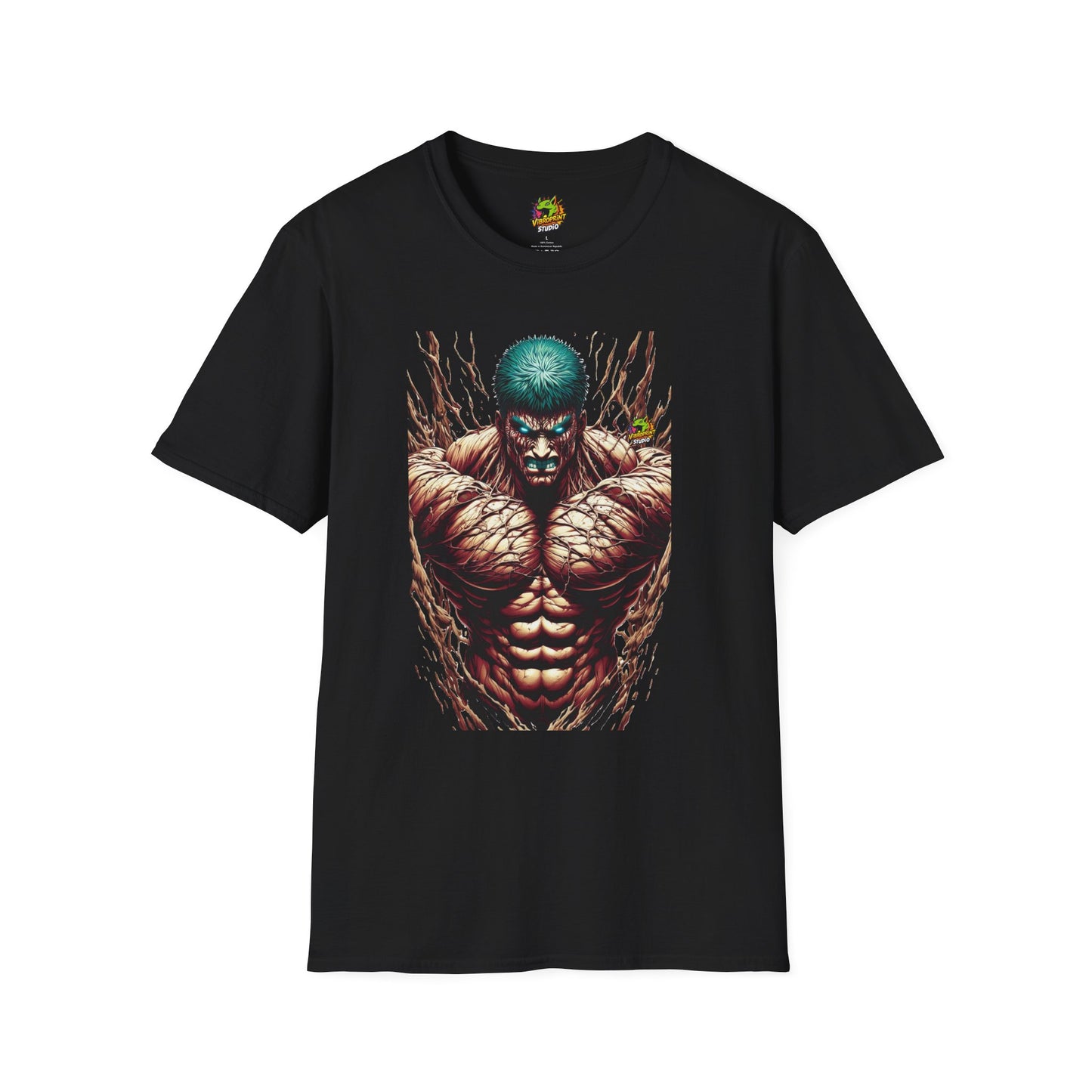 horror-themed apparel - UFC T Shirt | Unleash Fierce Confidence | UFC Tee with Baki Anime Inspiration for Fitness Enthusiasts - vintage aesthetic. spooky season t-shirt with unique flair. Order yours now and stand out with this exclusive piece!