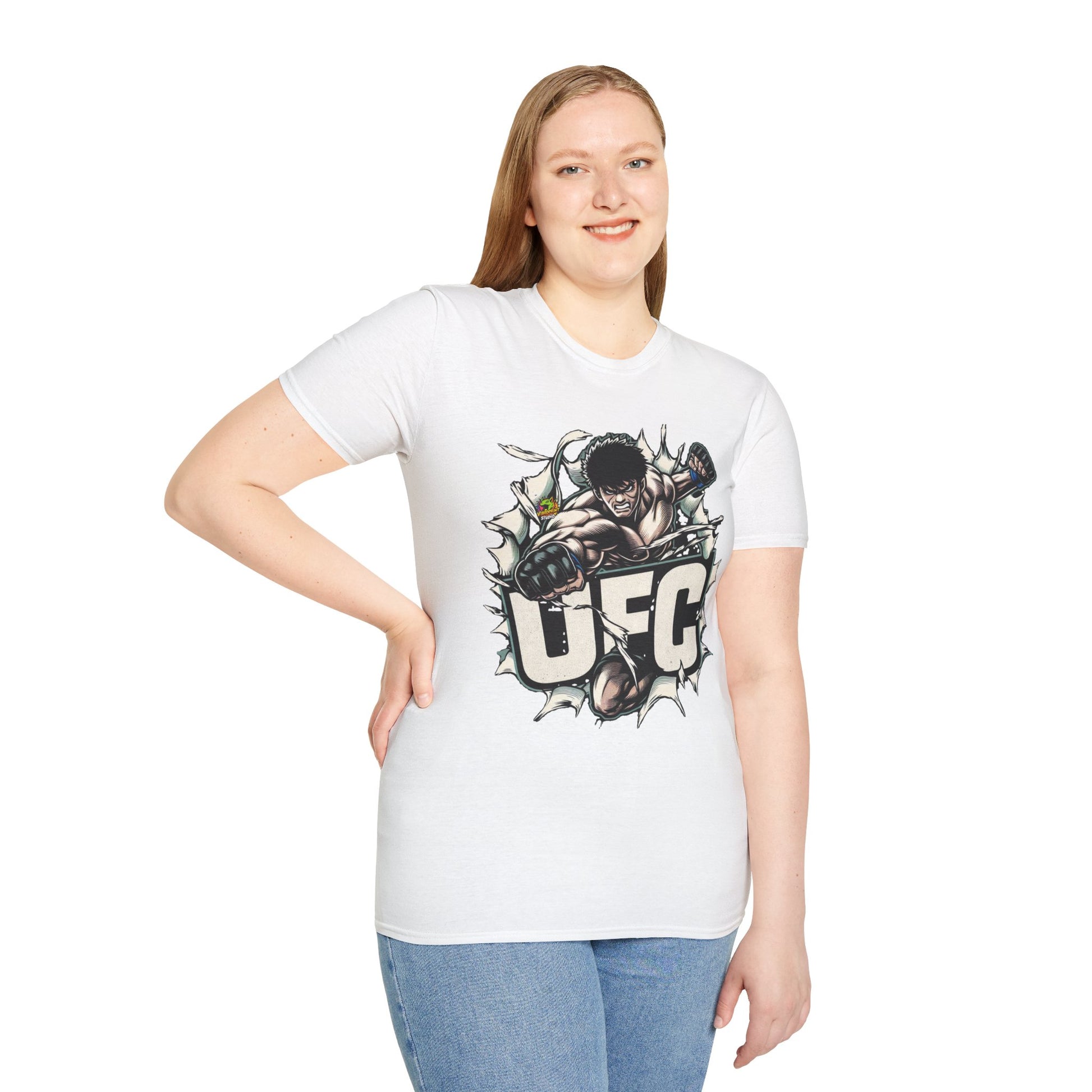 Fitness - UFC T Shirt | Unleash Fierce Confidence | UFC Tee for Fitness Enthusiasts - premium material. limited stock. Order yours now and stand out with this exclusive piece!