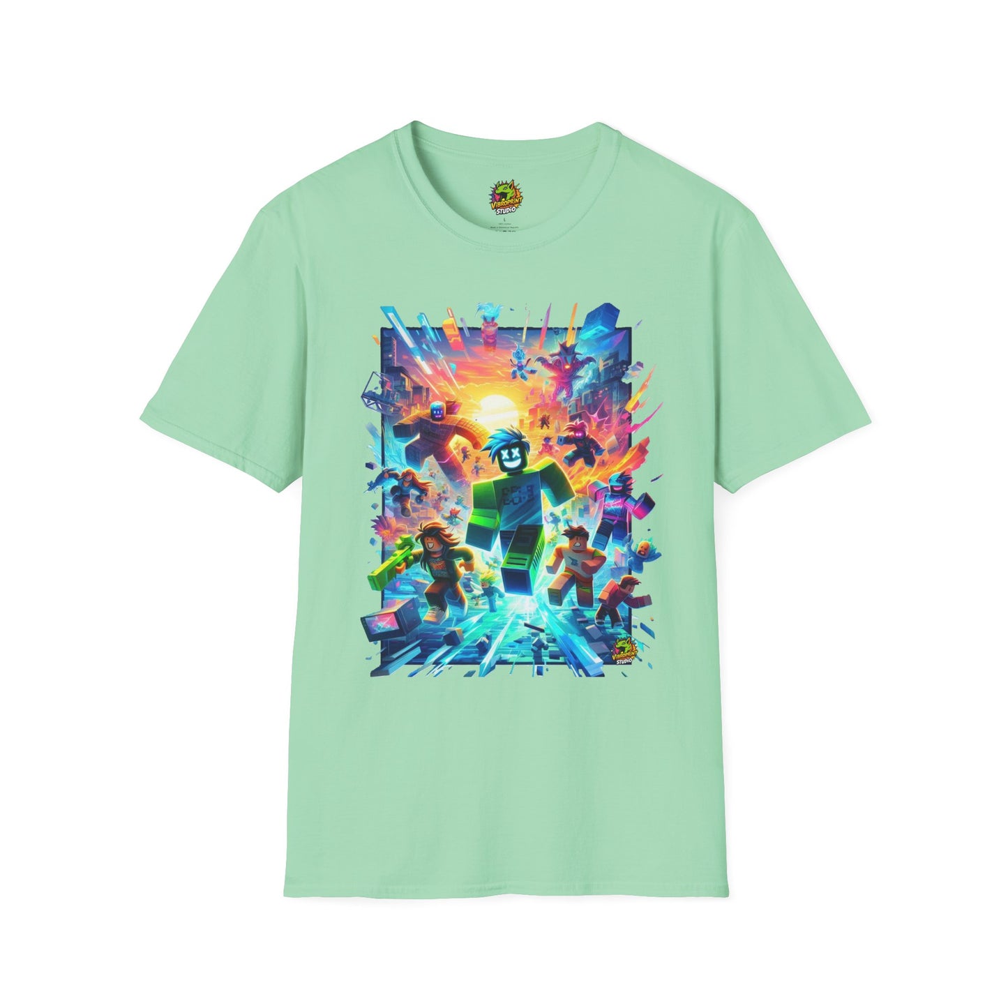 Trendy Roblox T-Shirt for Boys & Girls | Roblox Kids Clothing | Roblox Adventure Graphic Tee | Cool Gift for Roblox Fans