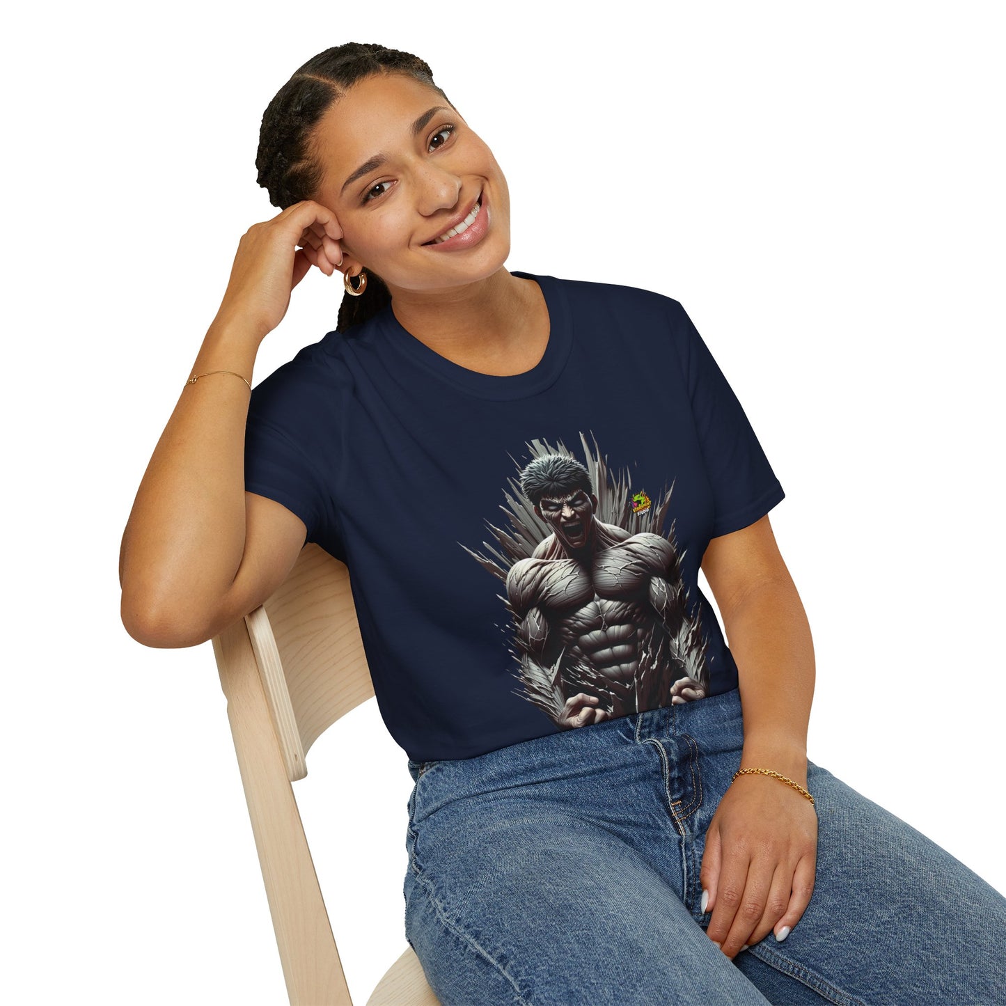 Shirt - UFC T Shirt | Unleash Fierce Confidence | UFC Tee with Baki Anime Inspiration for Gym - custom-made. perfect gift idea. Order yours now and stand out with this exclusive piece!