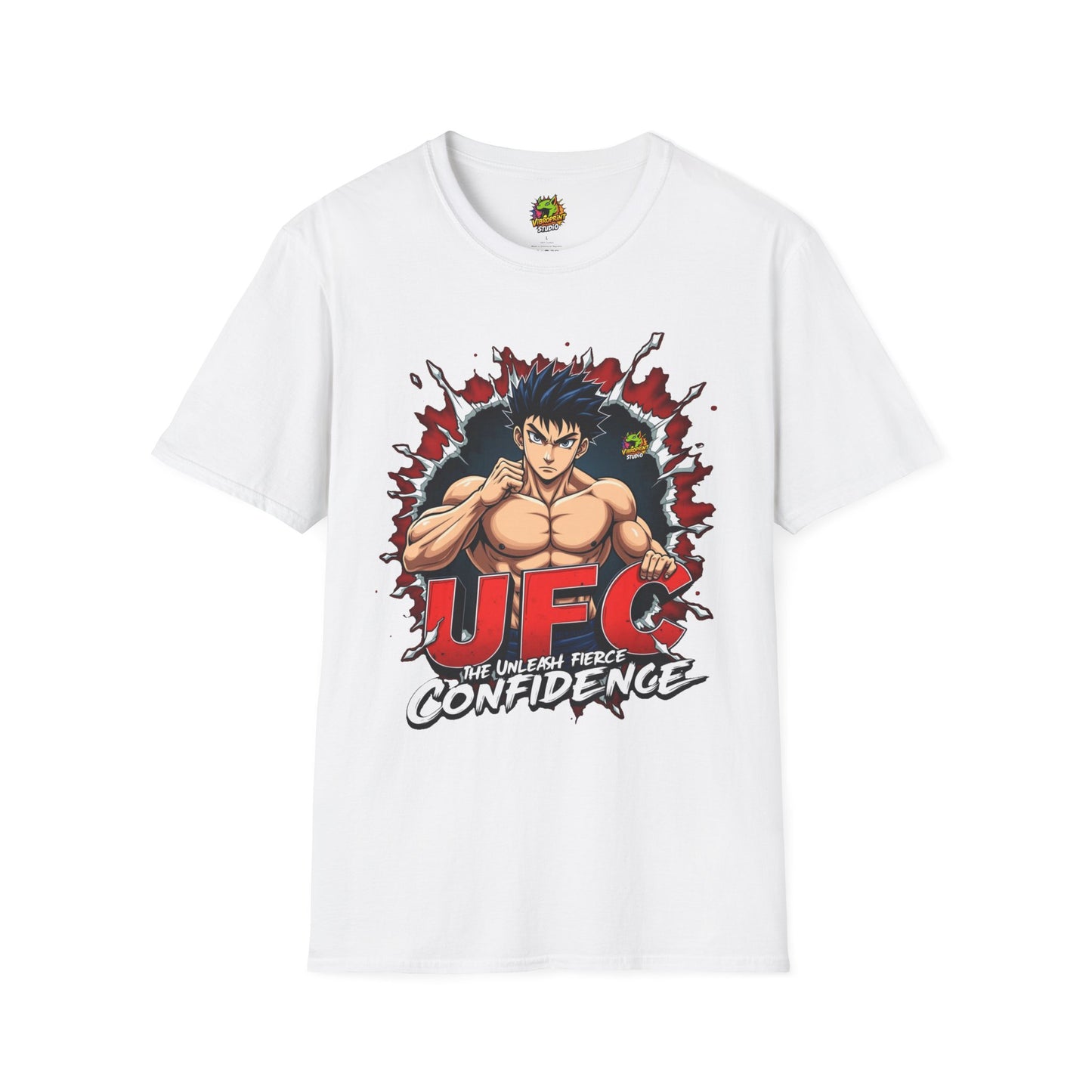 Unleash - UFC T Shirt | Unleash Fierce Confidence | UFC Tee Inspired by Baki Anime for Fitness Enthusiasts - custom-made. perfect gift idea. Order yours now and stand out with this exclusive piece!