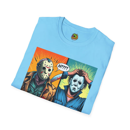 Jason Voorhees & Michael Myers Shirt | Funny Halloween Picnic Tee