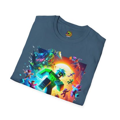 Roblox Kids T-Shirt | Trendy Roblox Avatar Graphic Tee | Roblox Clothing for Boys & Girls | Cool Roblox Gift