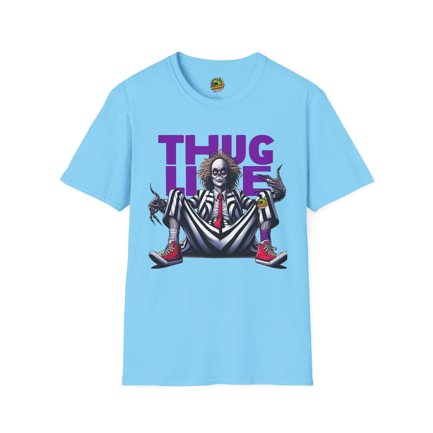 Shirt - Beetlejuice Shirt | Thug Life Halloween Tee | Classic Beetlejuice Graphic T-Shirt for Fans - custom-made. limited stock. Order yours now and stand out with this exclusive piece!