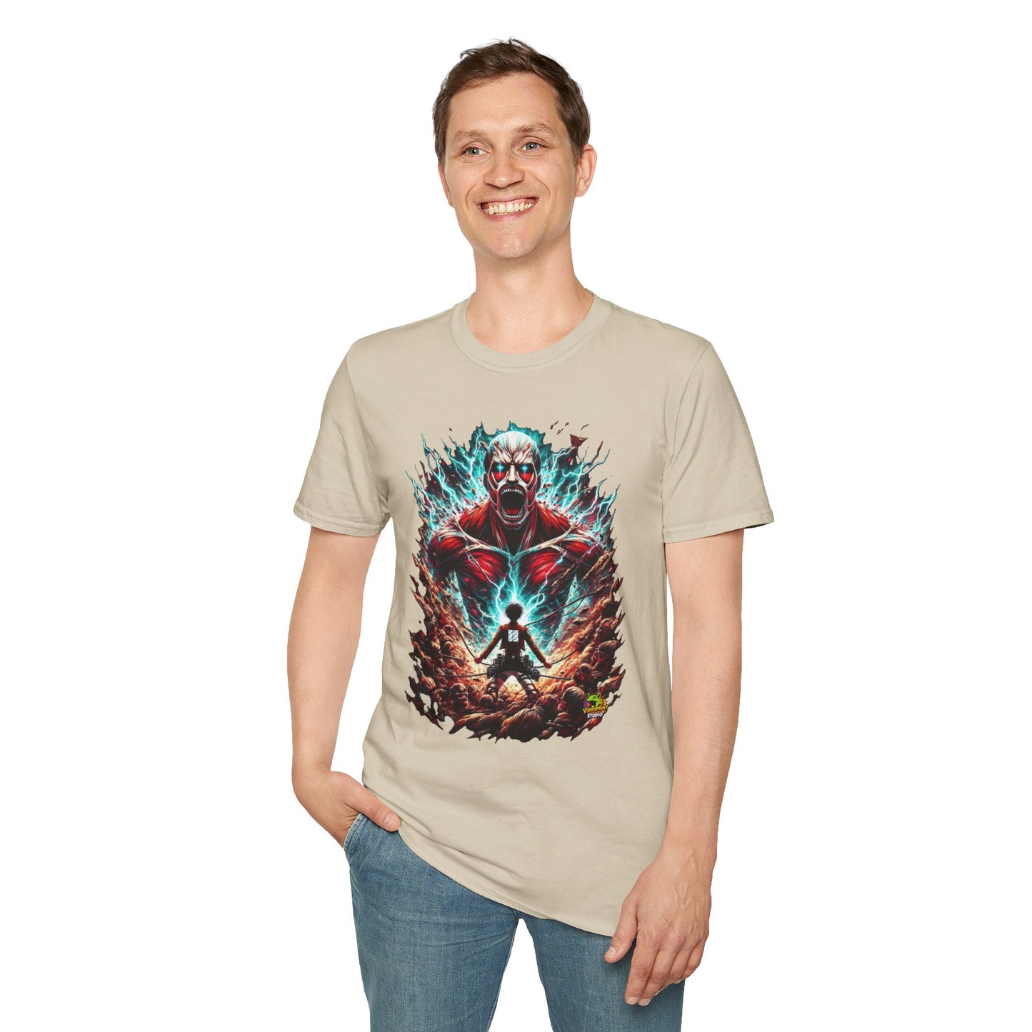 Eren Yeager Titan’s Reckoning Tee | Attack on Titan Shirt | Shingeki - VibroPrint Studio