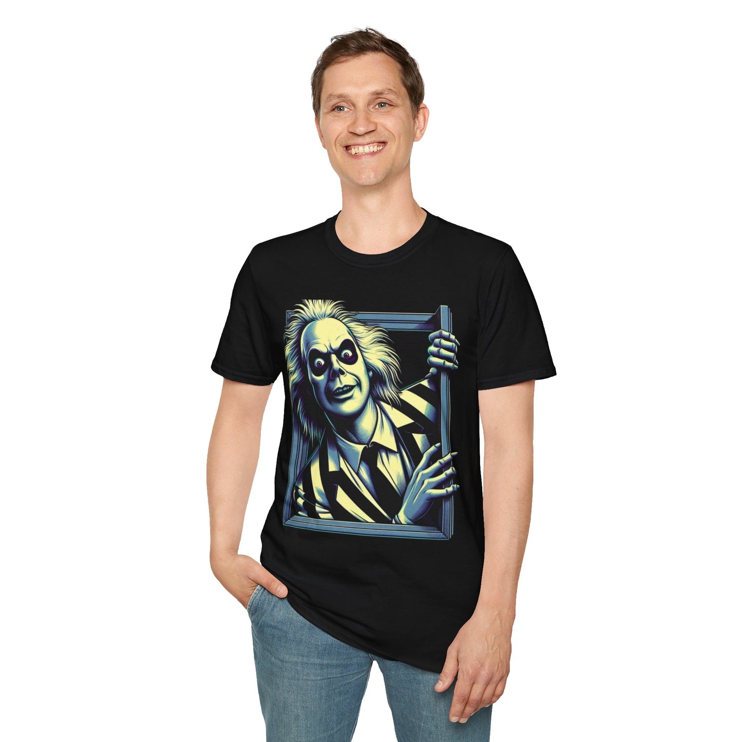 Fun - Beetlejuice Shirt | Halloween Horror Comedy Tee | Classic Beetlejuice Graphic T-Shirt | Fun Halloween Clothing - premium material. limited stock. Order yours now and stand out with this exclusive piece!