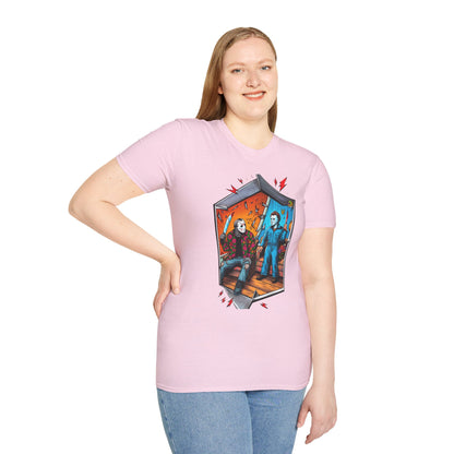 Michael Myers Shirt | Jason Voorhees Funny Picnic Halloween Tee