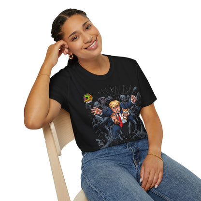 Satirical - They're Eating the Dogs Shirt | Satirical Trump Election T-Shirt | Funny Political Humor Tee - custom-made. limited stock. Order yours now and stand out with this exclusive piece!