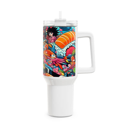 Colorful - Stanley cup | Geek Tumbler for Cartoon Lovers | Colorful Anime Fans Drinkware - premium material. limited stock. Order yours now and stand out with this exclusive piece!