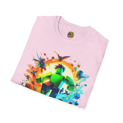 Cool Roblox Adventure T-Shirt for Kids | Roblox Graphic Tee | Roblox Inspired Shirt for Boys & Girls | Fun Roblox Gift