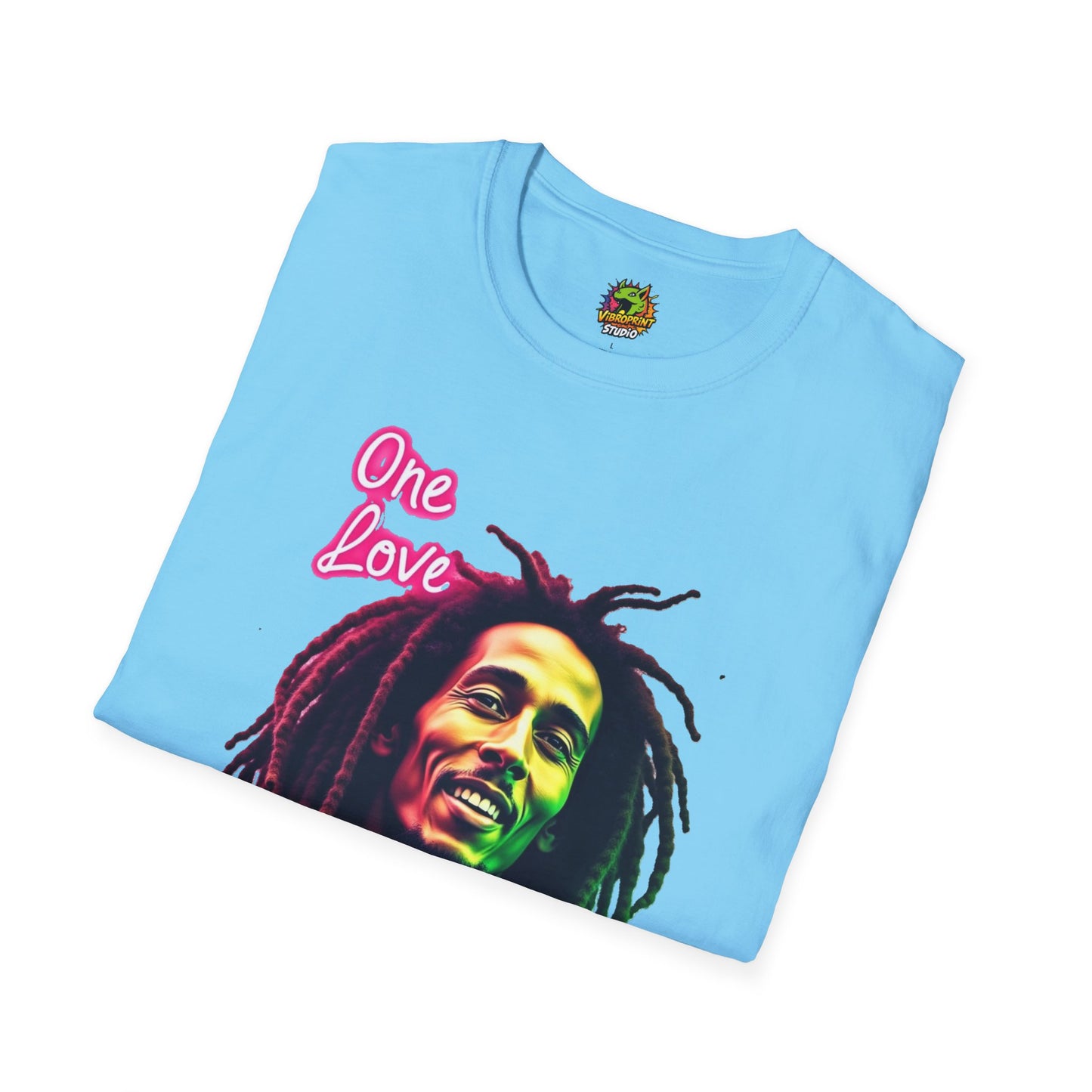 Bob Marley T-Shirt - Lion of Judah - VibroPrint Studio