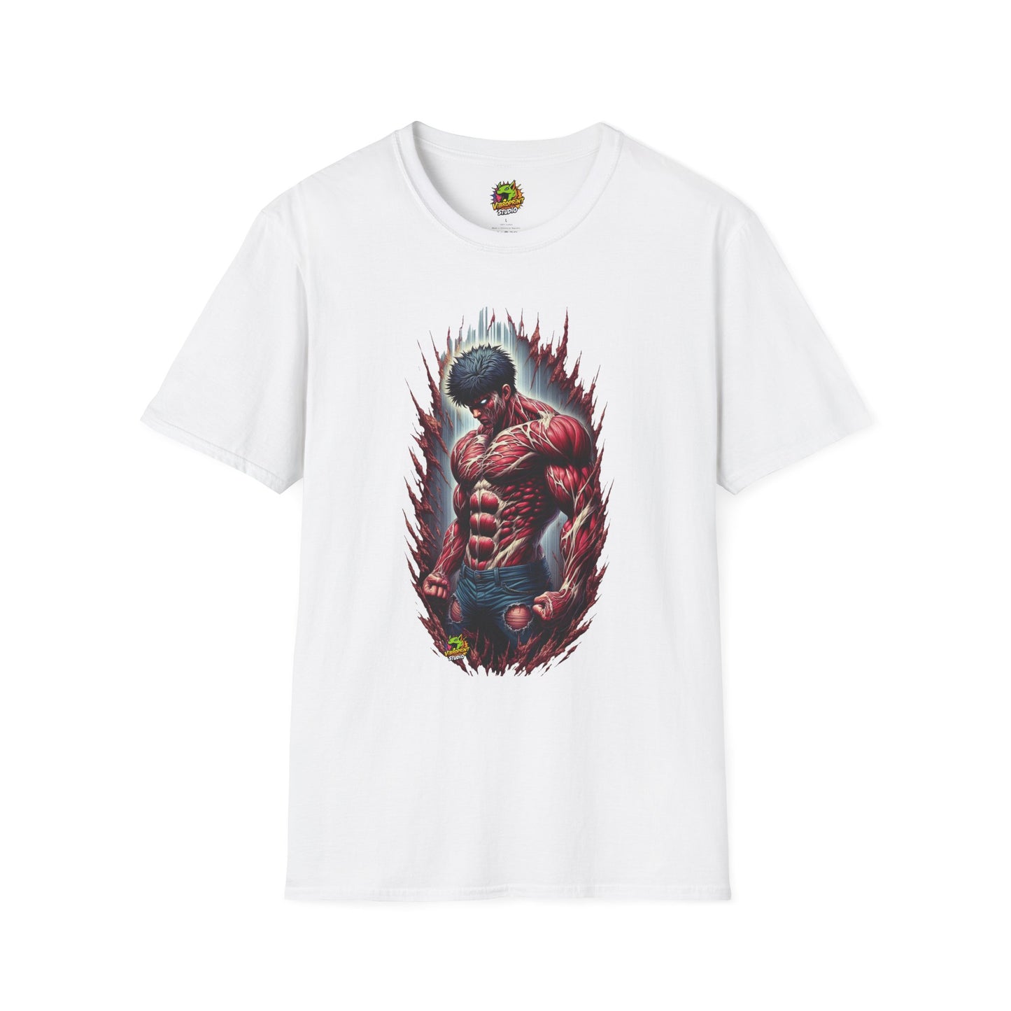 for - UFC T Shirt | Unleash Fierce Confidence | UFC Tee with Baki Anime Influence for Gym Lovers - premium material. limited stock. Order yours now and stand out with this exclusive piece!