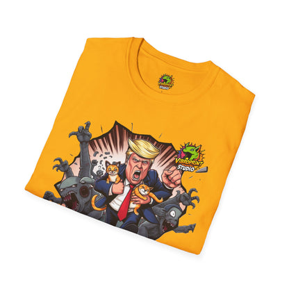 Trump - They're Eating the Dogs Tee | Trump Election Satire Shirt | Funny Political Graphic Tee - premium material. perfect gift idea. Order yours now and stand out with this exclusive piece!