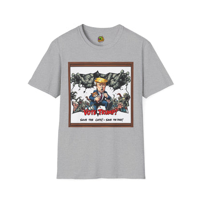 Meme - They're Eating the Dogs Shirt | Trump Election Meme Graphic Tee | Political Satire T-Shirt - premium material. perfect gift idea. Order yours now and stand out with this exclusive piece!