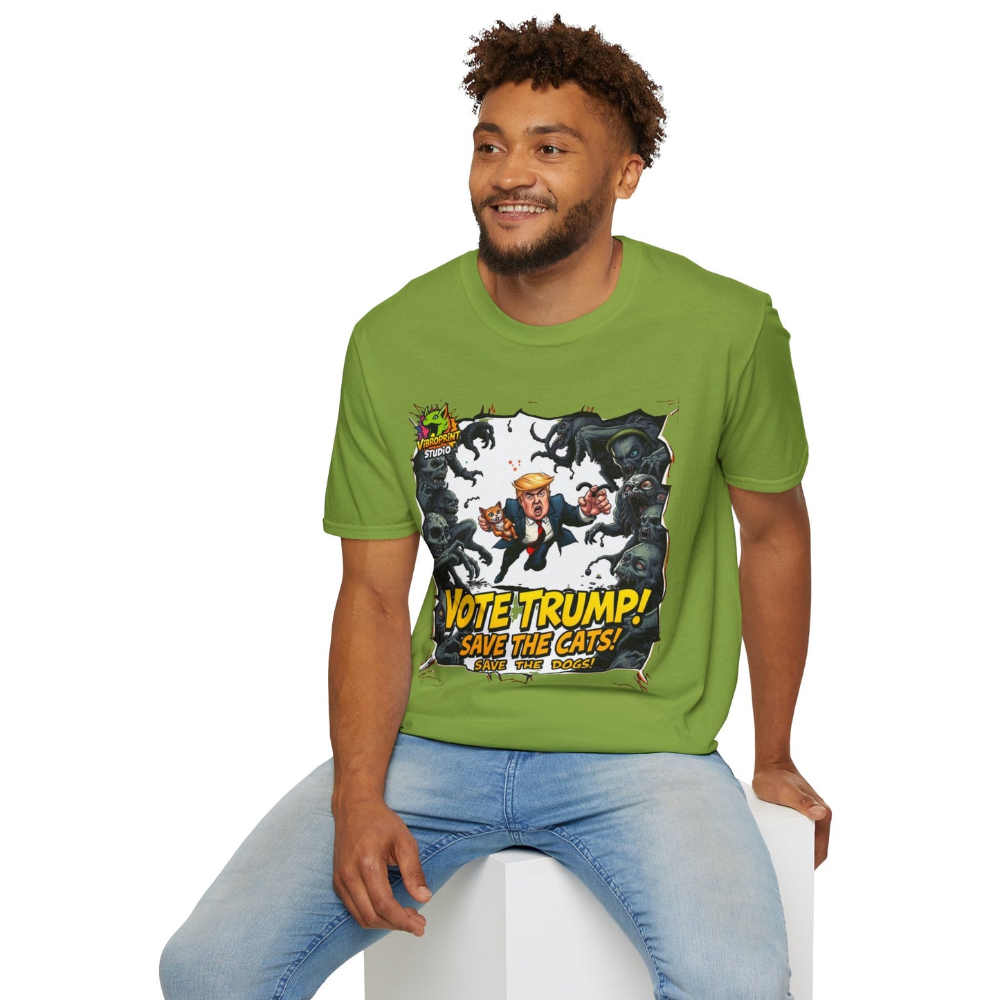 They're Eating the Dogs Tee | Satire Trump Election Shirt | Funny Meme Graphic T-Shirt