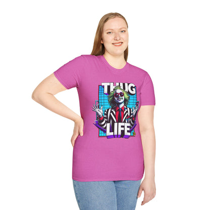 high-quality - Beetlejuice Shirt | Funny Thug Life Graphic Tee | Halloween Beetlejuice T-Shirt for Men & Women - premium material. perfect gift idea. Order yours now and stand out with this exclusive piece!