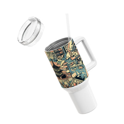 Colorful - Stanley Tumbler | Comics and Anime Tumbler for Gamers | Colorful Geek Drinkware - custom-made. perfect gift idea. Order yours now and stand out with this exclusive piece!