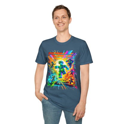 Unique Roblox Game Tee for Boys & Girls | Roblox Avatar Graphic T-Shirt | Cool Roblox Clothing | Perfect Roblox Gift