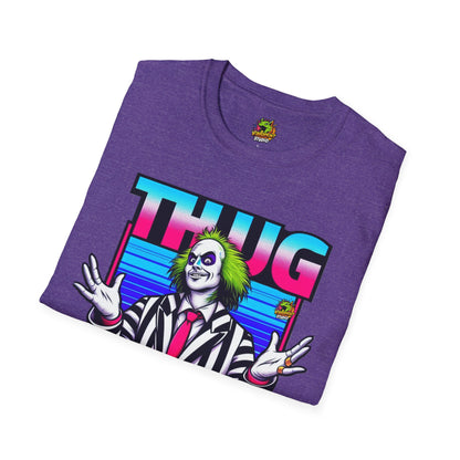 Shirt - Beetlejuice Shirt | Spooky Thug Life Tee | Halloween Beetlejuice Graphic Shirt for Men & Women - custom-made. perfect gift idea. Order yours now and stand out with this exclusive piece!