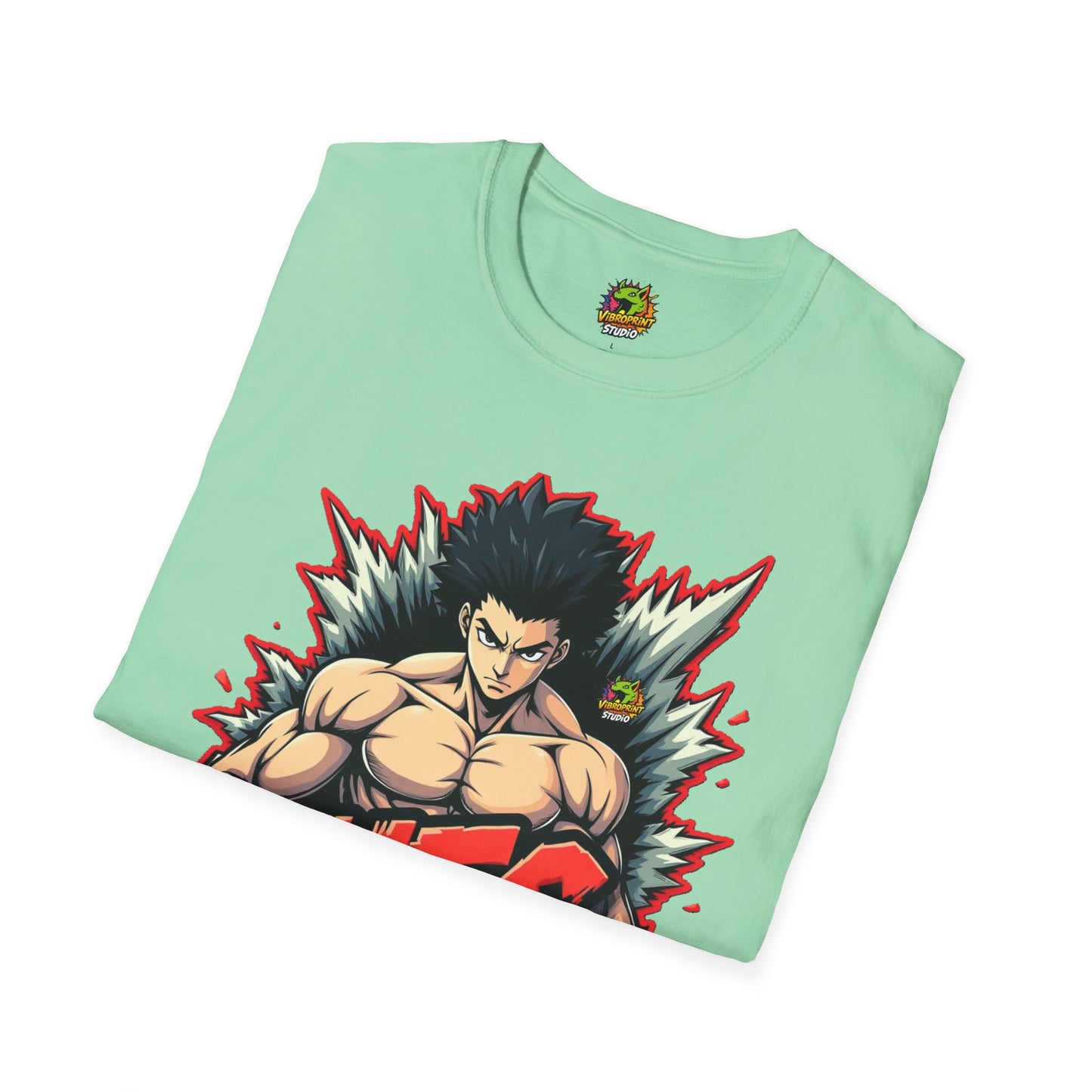 UFC T Shirt | Unleash Fierce Confidence | UFC Tee with Baki Anime Inspiration for Gym