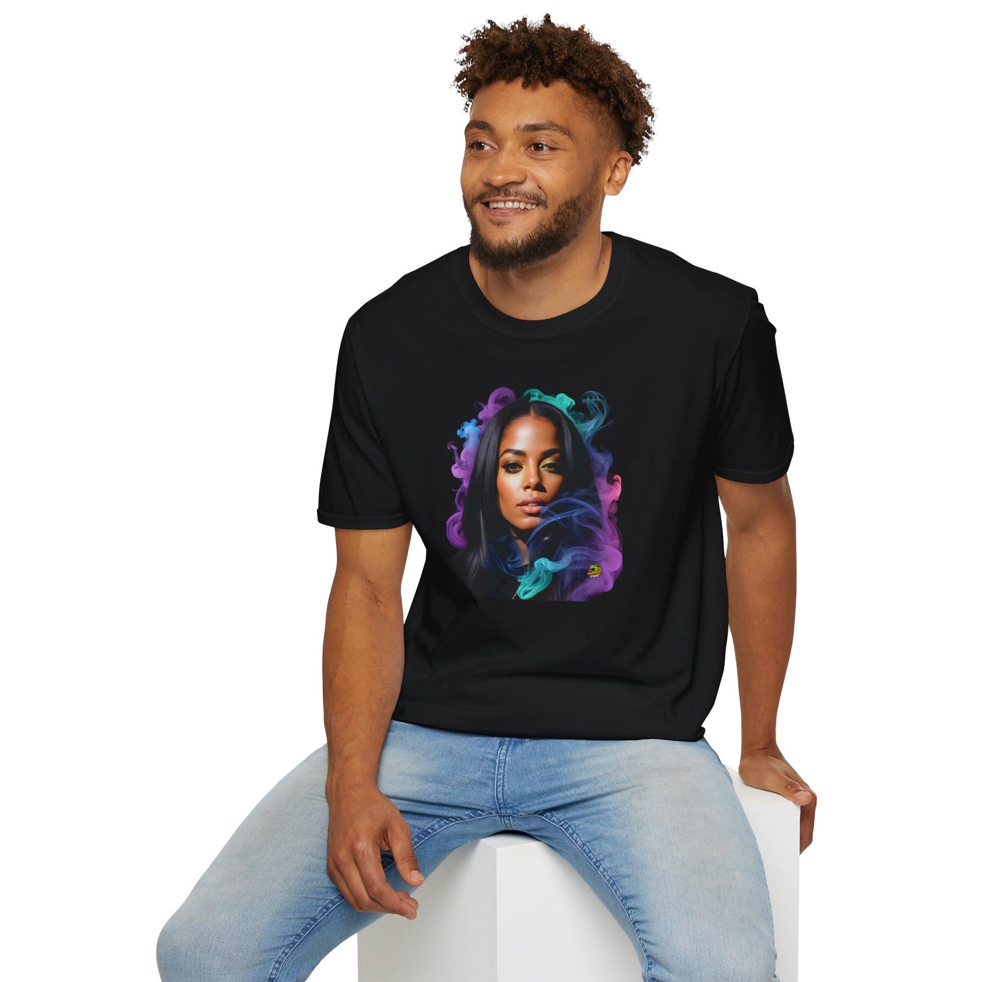 shirt - Aaliyah shirt | Celebrating a Musical Icon | Memorial Tribute to Aaliyah Dana Haughton - premium material. perfect gift idea. Order yours now and stand out with this exclusive piece!