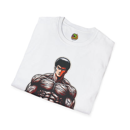 Anime - UFC T Shirt | Unleash Fierce Confidence | UFC Tee with Baki Anime Inspiration for Athletes - premium material. perfect gift idea. Order yours now and stand out with this exclusive piece!