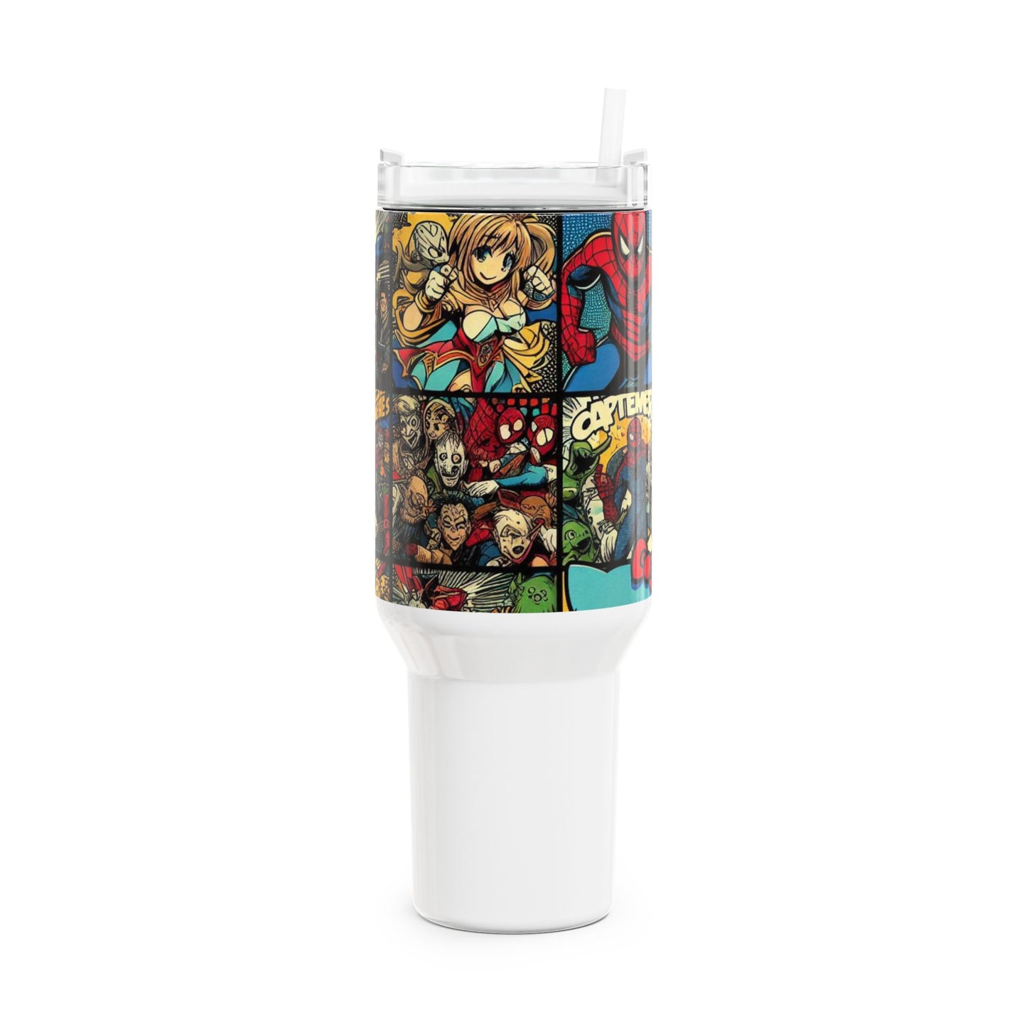 Stanley cup | Geeky Drinkware for Anime Fans | Colorful Cartoon Tumbler - High Quality Image