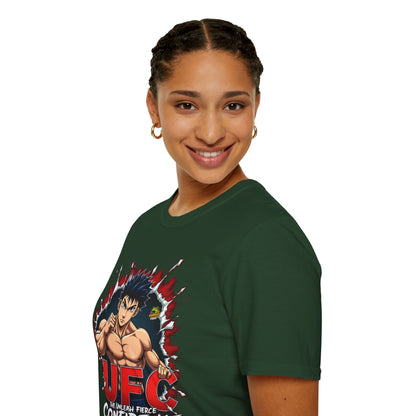 UFC T Shirt | Unleash Fierce Confidence | UFC Tee Inspired by Baki Anime for Fitness Enthusiasts