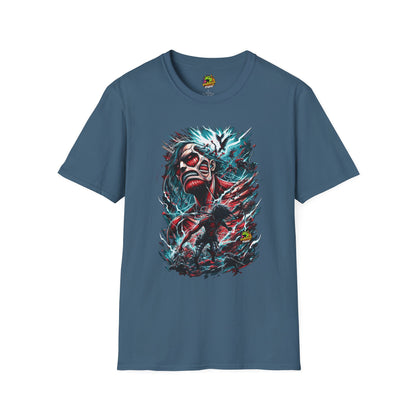 Resolve - Eren Yeager Titan’s Resolve Unshaken Tee | Official Attack on Titan - premium material. perfect gift idea. Order yours now and stand out with this exclusive piece!