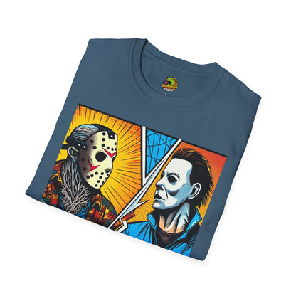 Jason & Michael Halloween Shirt | Funny Vintage Horror Tee