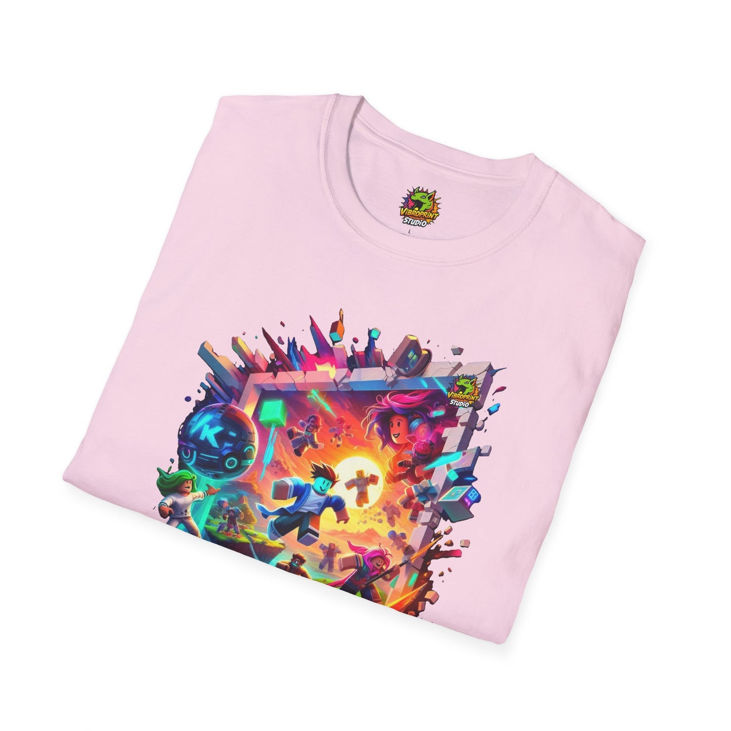 Unique Roblox Gamer T-Shirt for Boys & Girls | Roblox Graphic Tee | Roblox Inspired Shirt | Cool Gift for Roblox Players