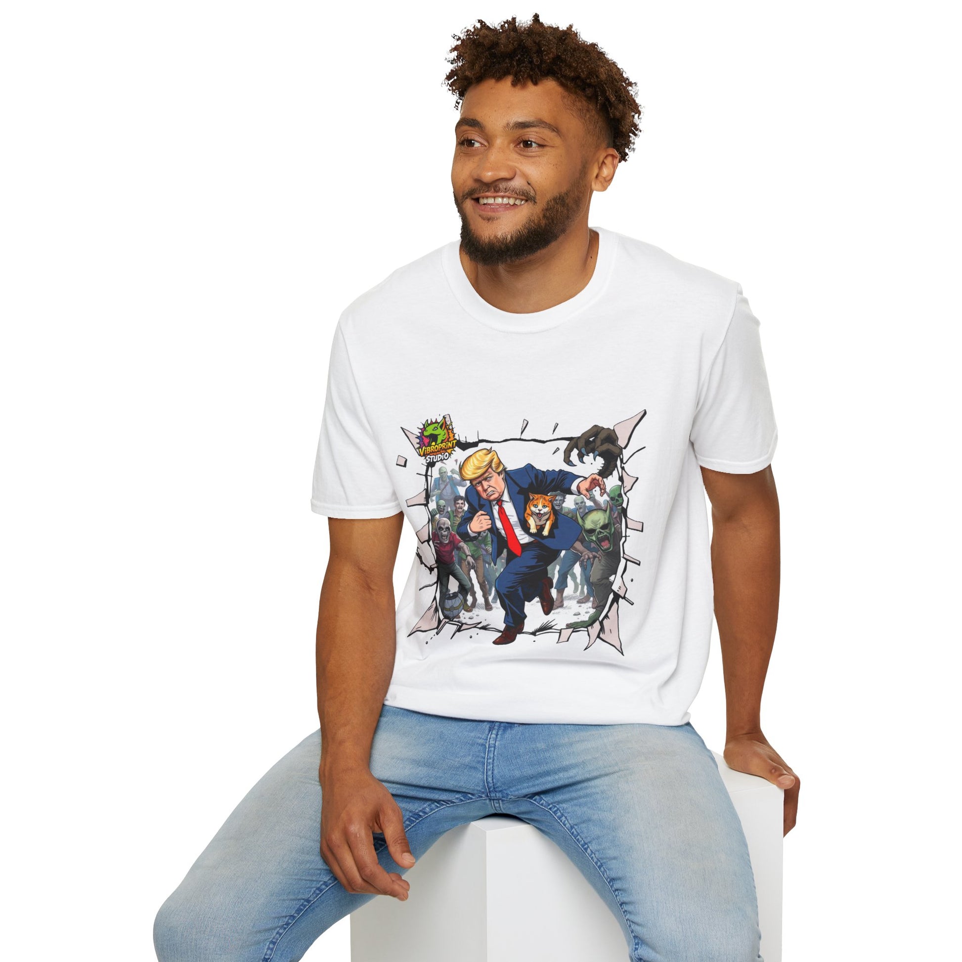 Trump - They're Eating the Dogs Tee | Trump Election Meme T-Shirt | Political Humor Graphic Tee - custom-made. limited stock. Order yours now and stand out with this exclusive piece!