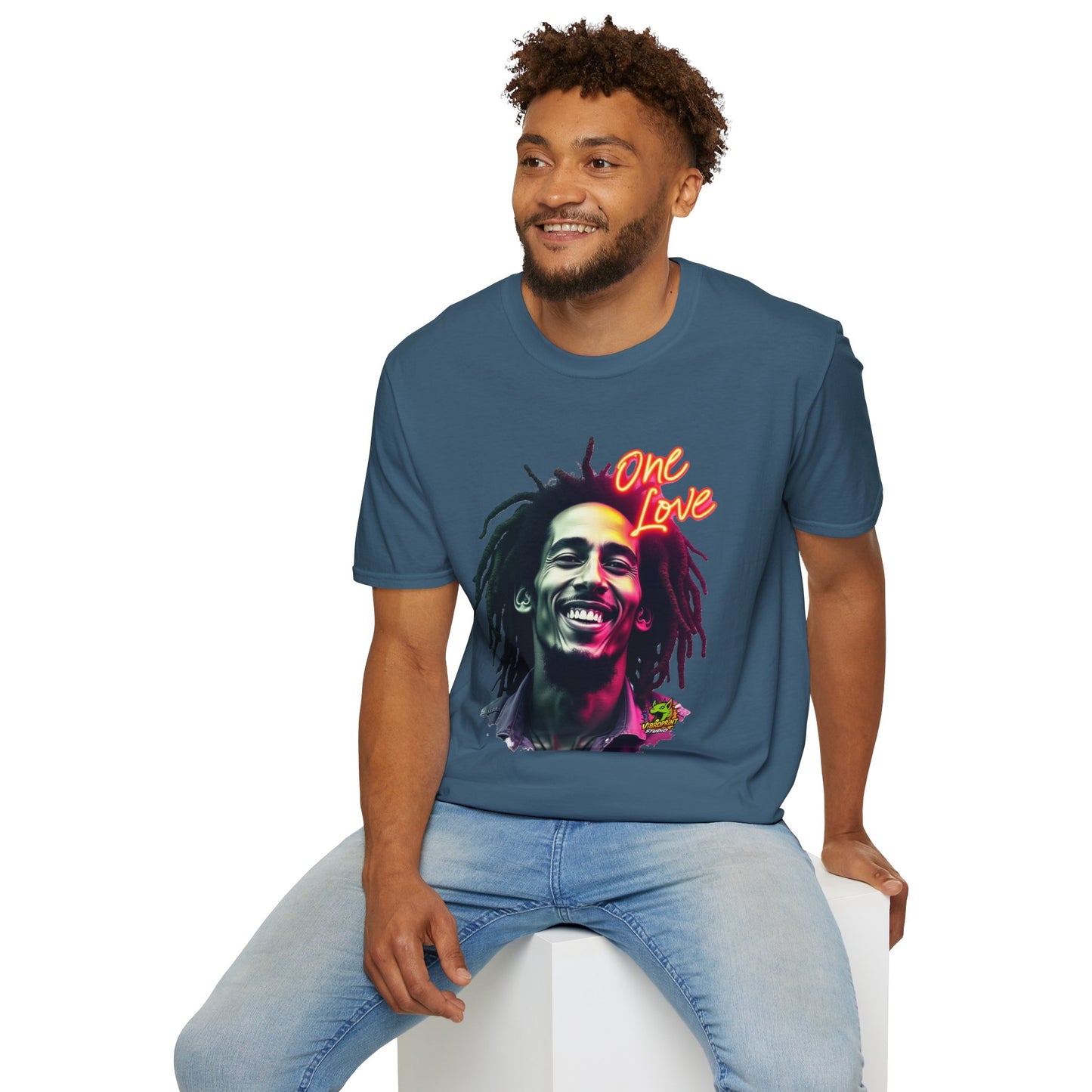 Bob Marley T-Shirt - Rebel Music Beat