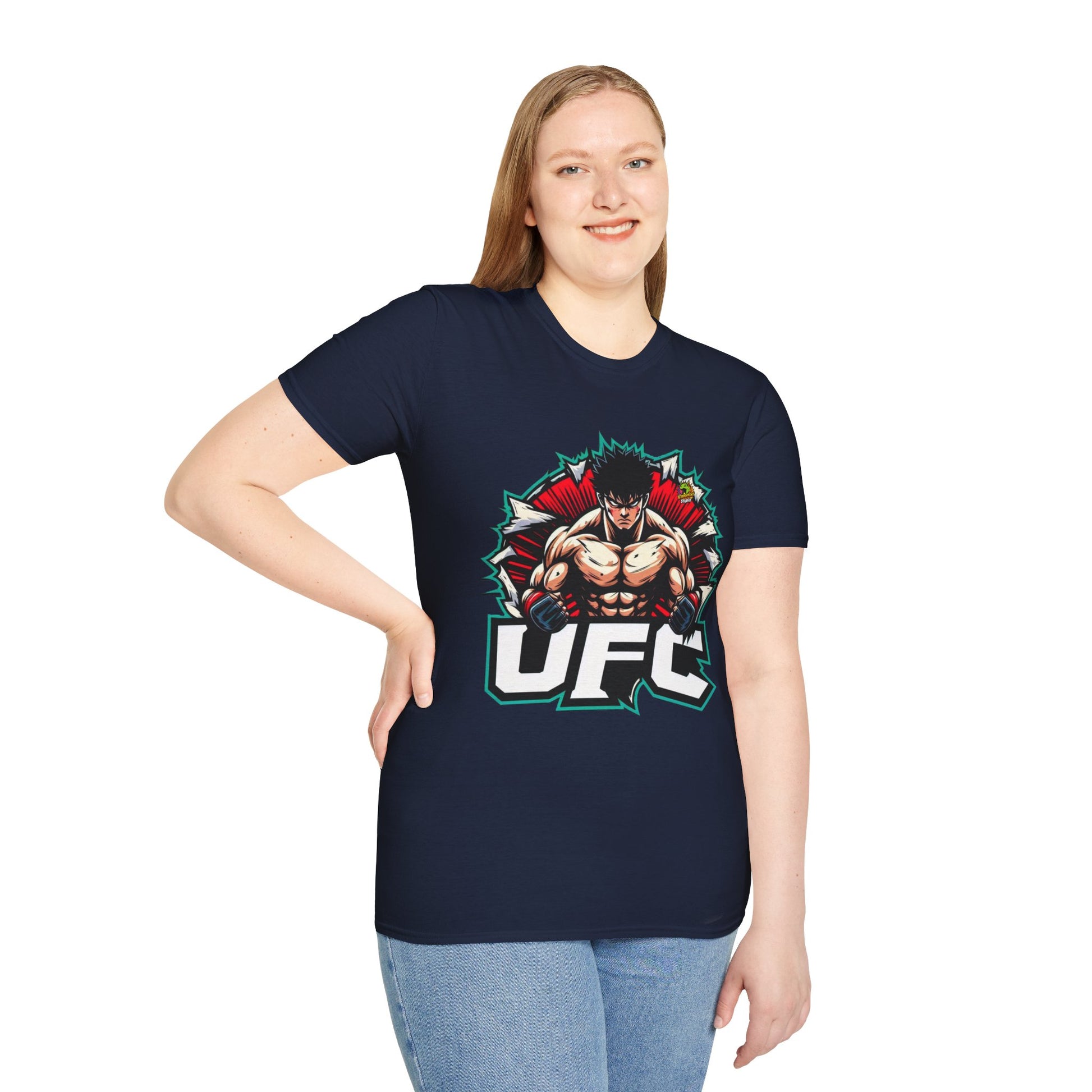 UFC - UFC T Shirt | Unleash Fierce Confidence | UFC Tee for Motivational Fitness Fans - custom-made. limited stock. Order yours now and stand out with this exclusive piece!