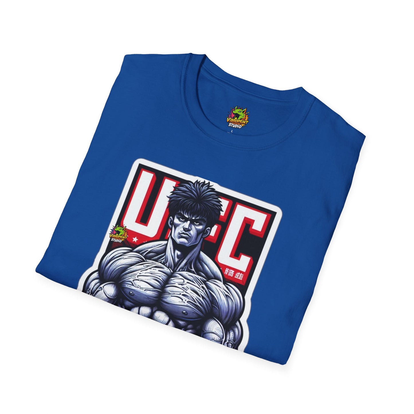 UFC - UFC T Shirt | Unleash Fierce Confidence | Motivational UFC Tee with Baki Anime Strength - custom-made. limited stock. Order yours now and stand out with this exclusive piece!