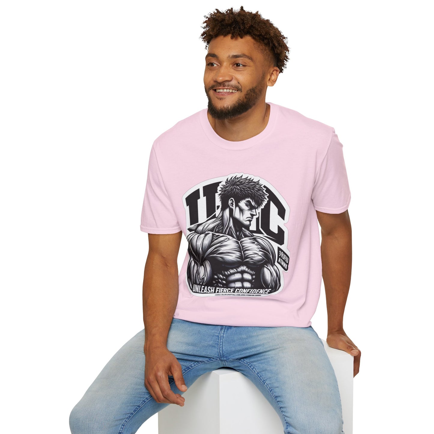 UFC T Shirt | Unleash Fierce Confidence | UFC Tee with Baki Anime T Shirt Inspiration