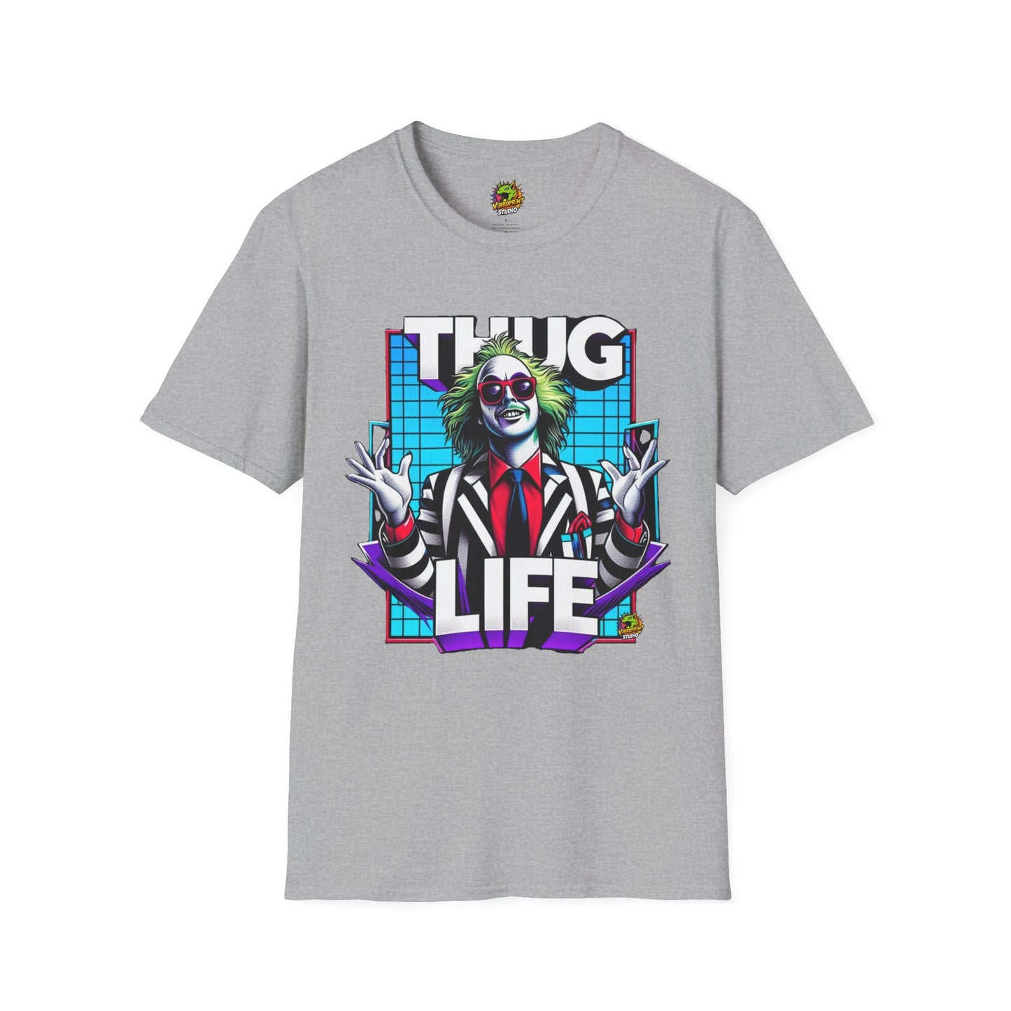 T-Shirt - Beetlejuice Shirt | Funny Thug Life Graphic Tee | Halloween Beetlejuice T-Shirt for Men & Women - custom-made. perfect gift idea. Order yours now and stand out with this exclusive piece!