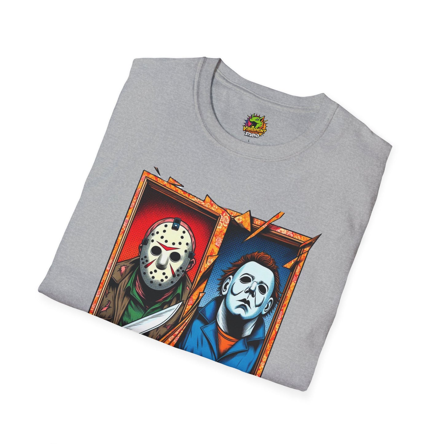 Michael Myers Vintage Tee | Jason Voorhees Funny Picnic Scene