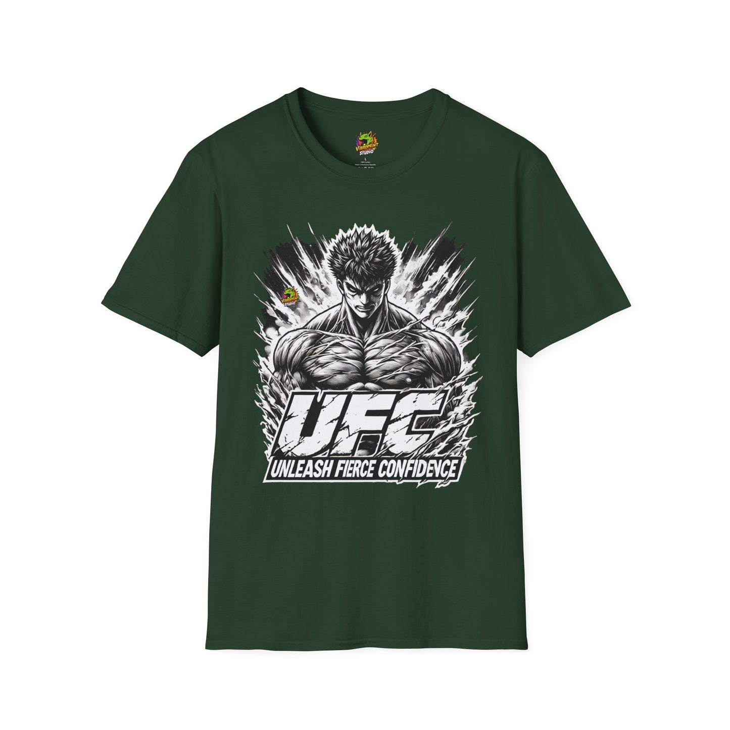 T - UFC T Shirt | Unleash Fierce Confidence | UFC Tee with Baki Anime T Shirt Motivation - premium material. perfect gift idea. Order yours now and stand out with this exclusive piece!