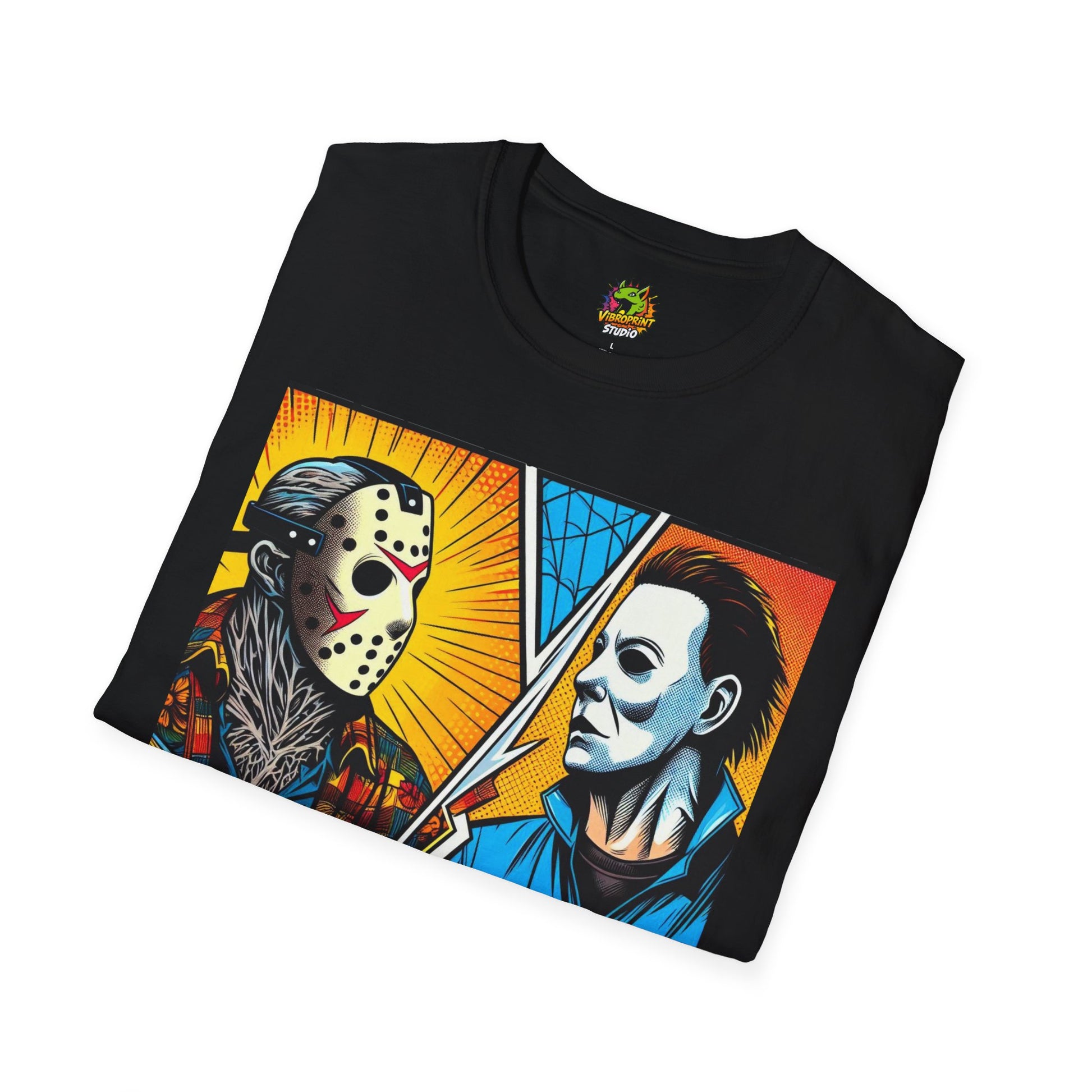 product - Jason & Michael Halloween Shirt | Funny Vintage Horror Tee - premium material. limited stock. Order yours now and stand out with this exclusive piece!