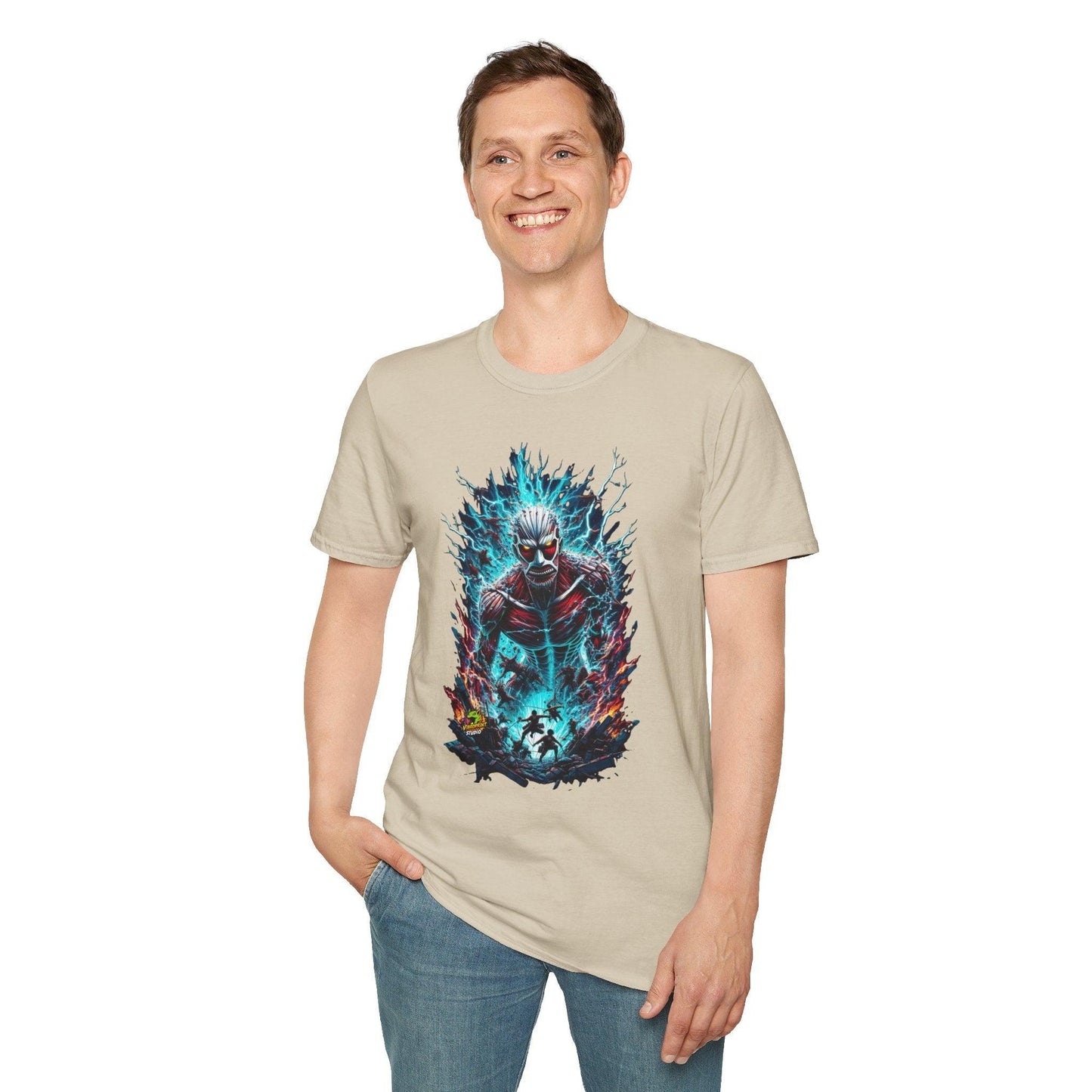 Eren Yeager Titan’s Determination Tee | Official Attack on Titan - VibroPrint Studio