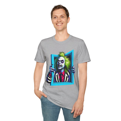 Classic - Beetlejuice Shirt | Funny Halloween T-Shirt for Adults | Beetlejuice Classic Movie Graphic Tee | Spooky Halloween Style - premium material. limited stock. Order yours now and stand out with this exclusive piece!