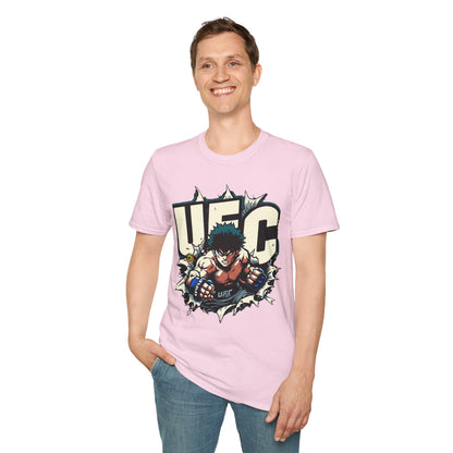 UFC T Shirt | Motivational Sport Tee | UFC Shirt for Gym & Anime Lovers