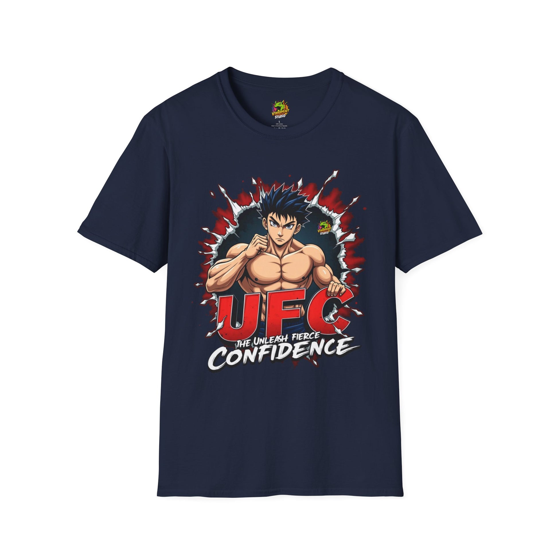 UFC - UFC T Shirt | Unleash Fierce Confidence | UFC Tee Inspired by Baki Anime for Fitness Enthusiasts - custom-made. perfect gift idea. Order yours now and stand out with this exclusive piece!