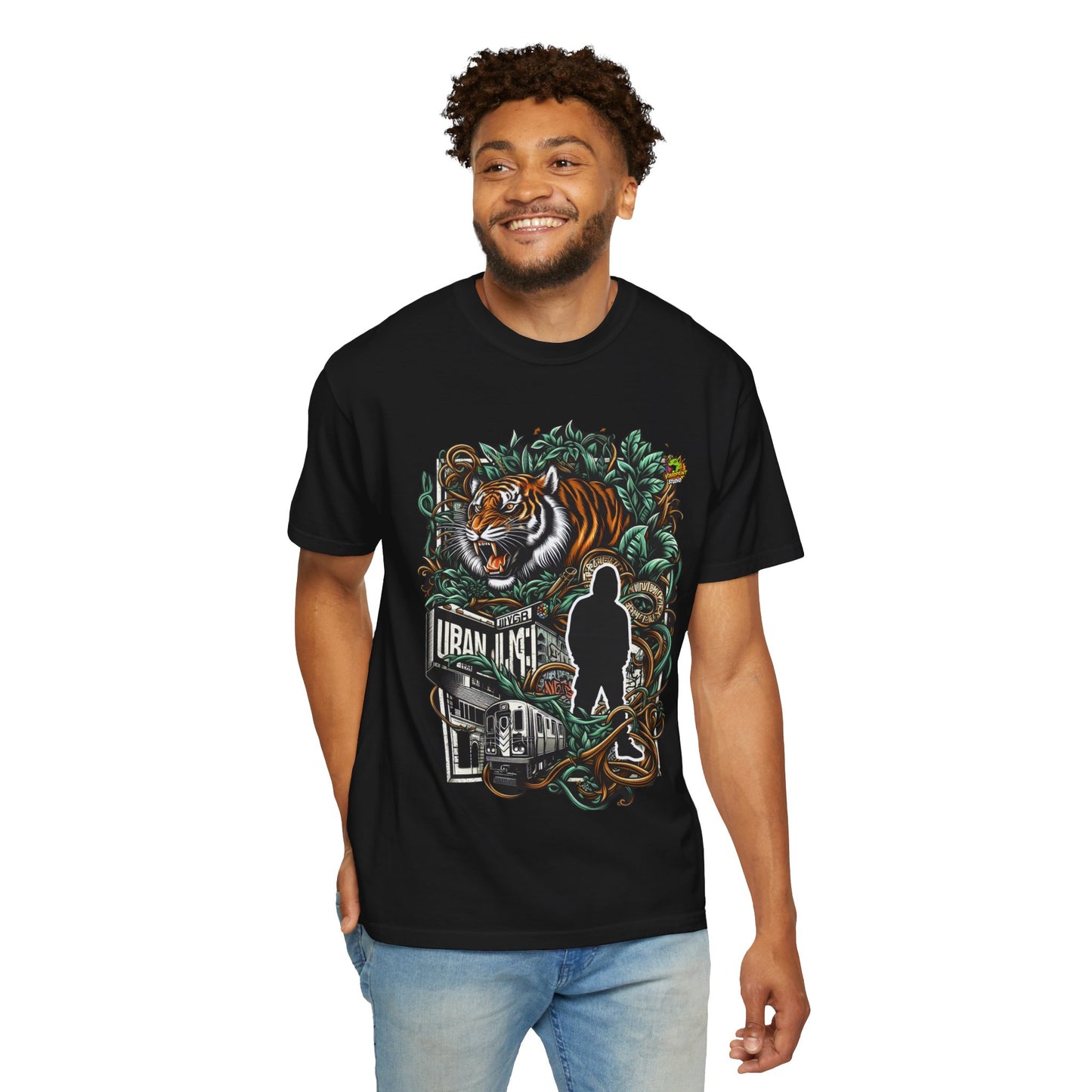 Urban - Urban Jungle Fusion Rapper Merch | Nature Meets City Hip-Hop T-Shirt Design - custom-made. limited stock. Order yours now and stand out with this exclusive piece!