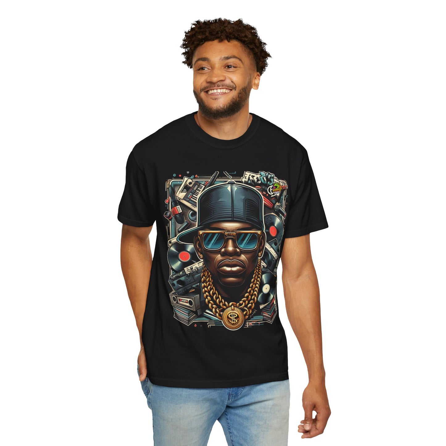 Rapper - Bold Hip-Hop Icon Caricature Rapper Merch | Urban Streetwear Design - custom-made. limited stock. Order yours now and stand out with this exclusive piece!